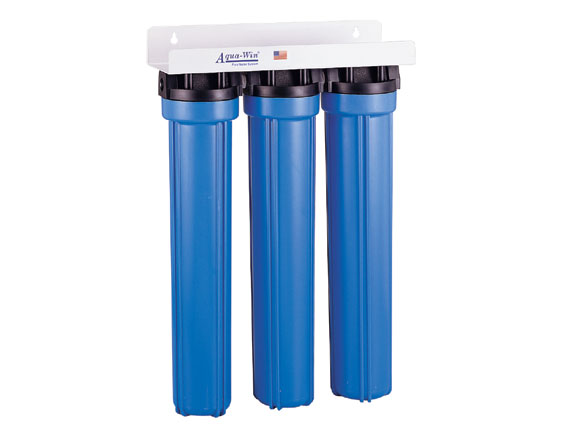 20" Whole House 3-Stage Water Filter
